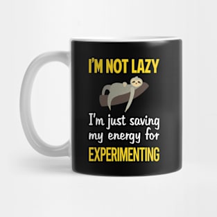 Funny Lazy Experimenting Experiment Experimentator Mug